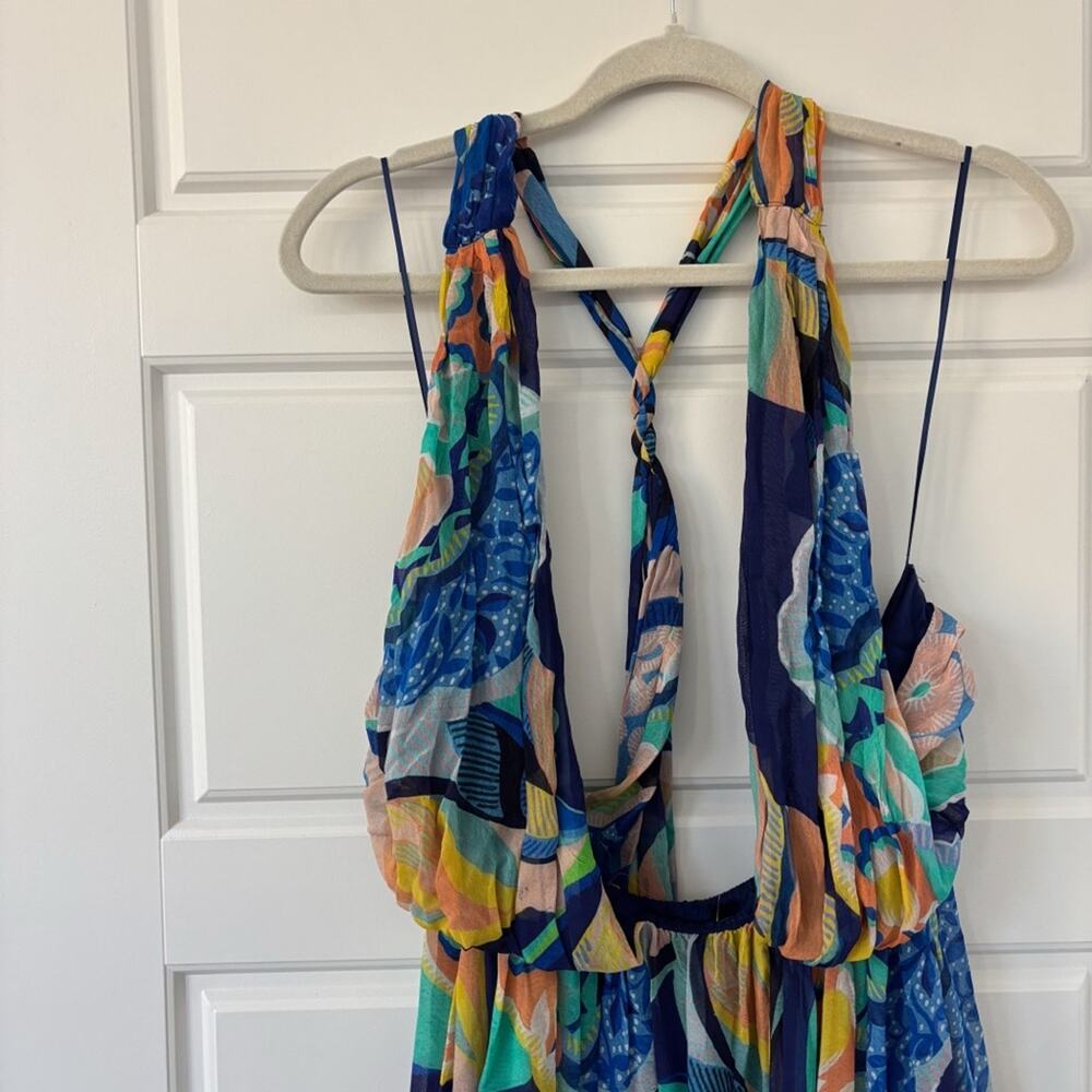 NEW Anthropologie Alexandra Farmer Printed Maxi Dress - Picture 9 of 9